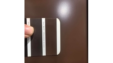 Solid-color chocolate brown pre-painted metal sheet