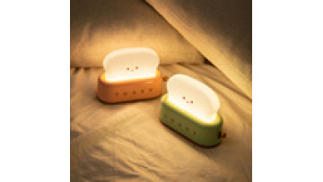 Rechargeable Timer Toaster with Smile Face Design for Kids' Bedroom Lighting1