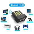 USB Bluetooth Adapters BT 5.0 USB Wireless Computer Adapter Audio Receiver Transmitter Dongles Laptop Earphone BLE Mini Sender