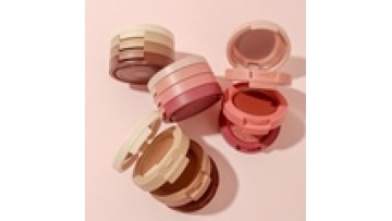 Sultry Eyeshadow Palette with Highlighter and Blush - Vegan Cosmetic Makeup1
