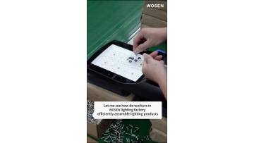 WOSEN lamp installation scene