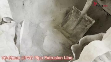Good quality 16-90mm UPVC pipe extrusion line 