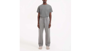 Custom graphic pattern vintage acid wash Gradient sweat pants and t shirt 2 piece set tracksuit sweat track suit men1