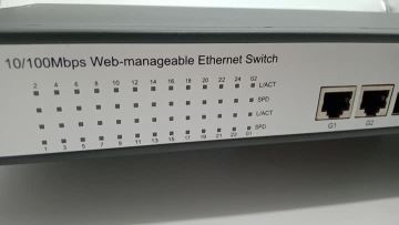 GL-2018SFGW / 16 Ports Switch