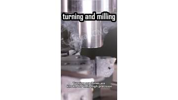Turning and milling combined machine