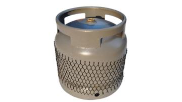 Liquefied petroleum gas cylinder protective net cover