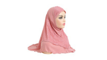 Handmade Lace Modal Hijab Scarf Muslim Scarf Women Hijabs Shawl Scarves New Design Netherlands1