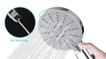 New Tech Design ABS Plastic Premium 3+1 Jetting Wash Spray Hand Jet Shower Head with Multiple Functions1