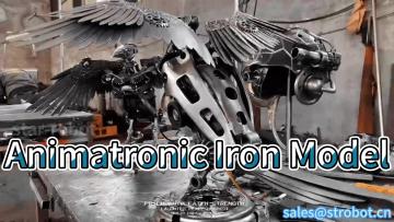 Iron animatronic model
