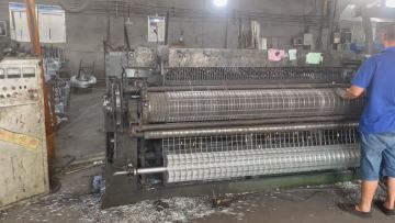 welded wire mesh production