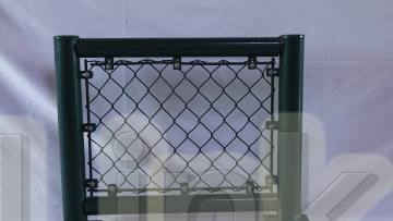 Hot-dip Galvanized Or Pvc Coated Low Carbon Steel Wire Chain Link Fence For Sale1