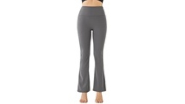 Custom Yoga Wide Leg Slim Fit Nylon Spandex Mens Pants Leggings Women Flare Pant1