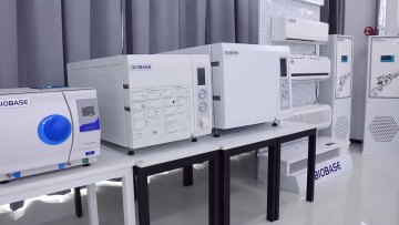 BIOBASE H2O2 Low Temperature Plasma Sterilizer stable temperature store original data  Safe sealing door1