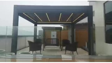 Aluminum alloy pavilion
