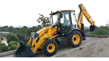 hot sell liugong loader and backhoe CLG777A