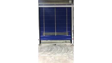 PVC piled up door 2