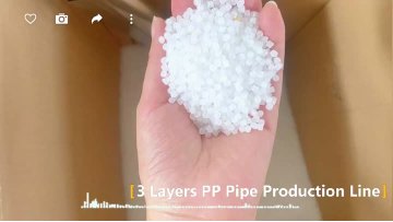 50-160 PE PP 3 layers tube extrusion line 