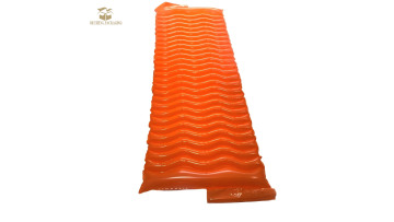 orange air mattress