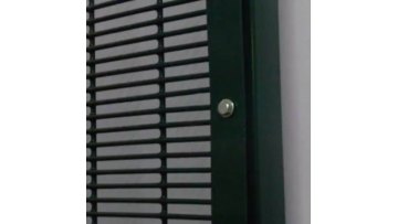 Best Selling Easy Installation garden security perimeter wire mesh peach shape post fence1