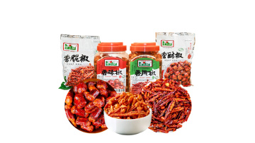 Chili snack Crispy pepper