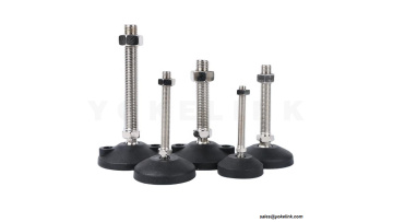Adjustable Furniture Foot Thread Nylon Metal Glide Leveling Feet M8 M10 M12