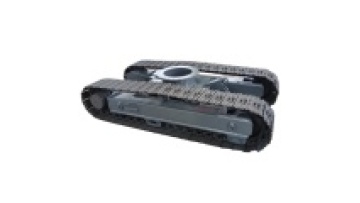 Customized Steel Track Undercarriage Steel Crawler Chassis System with Rotary Table in the Middle1