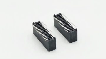 MINI PCI 26P Straight Angle SMT Connector With Dislocation Post H7.8mm 2*13P