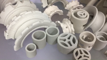 High surface area ceramic super intalox saddle random tower packing for scrubber tower1