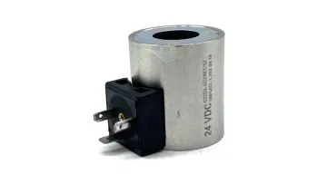 22mm Hole Hydraulic Solenoid Valve Coil C22S3-D12K1/11 C22S3-D24K1/11 C22-D12K1/10 C22-D24K1/10 12VDC 24VDC 1.29A 32W1