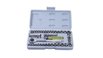 Wholesale 40pcs/set Car Vehicle Tool-box Socket Wrench Combination Repair Hand Tools Kit  Carbon Steel Socket Wrench Set1