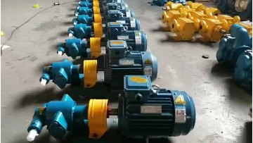 KCB Electric High Pressure Stainless Steel Food Grade Oil/Diesel Fuel/Lube/Crude/Waste Oil Transfer Motor Gear Oil Pump1