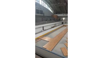 Portable wooden floor