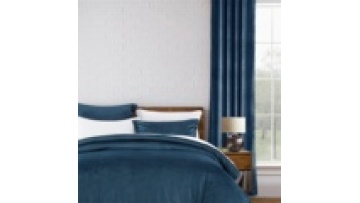 BSCI manufacturer direct sale velvet curtain professional factory blackout velvet window curtain with matching bedding set1