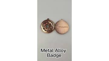 Custom Metal Alloy Badge