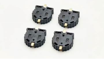 Surface Mount Lithium Battery Contact Clip PPS Material