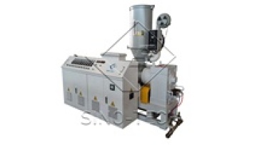 PVC Piping Sheeting Plastic Extruding Single Screw Extruder Machine for Pipe Sheet Production Line Price1