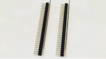 2.54mm Pitch Pin header Connector Single Row Right Angle SQ0.64mm H:2.5mm 1*30P