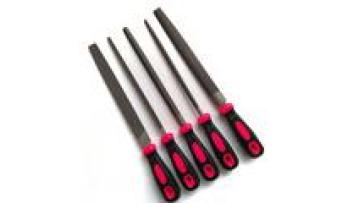 High Carbon Steel Flat File Set Needle File Tool Flat Triangle Half Round Metal File Set1
