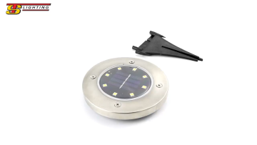 8LED  IP65 waterproof outdoor solar light for garden1