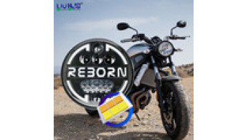 Professional Custom Waterproof 45w Round Led Universal Motorcycle Dirt Bike Headlight1