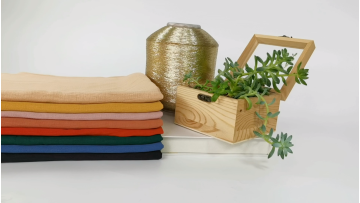 KaiMing Textiles Wholesale Smooth 100% Rayon Slub Effect Woven Fabric For Dress Shirt Garment1