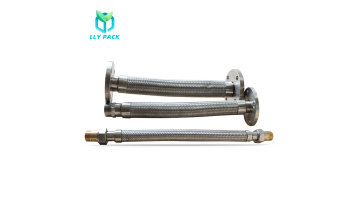 Durable Dn32 800mm Corrugated Pipe Joint Stainless Steel Flexible Metal Flanged Braided Hose Steam Pipe - Buy Flexible Metal Flanged Braided Hose steam Hose Pipe corrugated Pipe