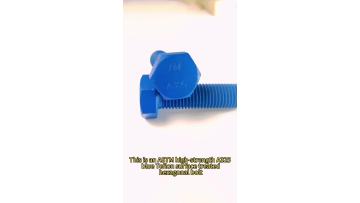 ASTM high-strength A325 hexagonal bolt