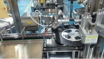 Fully automatic double-head powder filling and capping machine