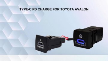 Car USB Charger USB Connector QC 3.0 Fast Charge For Toyota Avalon1