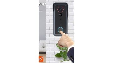 Night Vision Wireless Door bell With Camera Smart Ring Video Audio Villa Intercom Doorbell1
