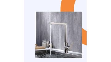 Chrome Kitchen Tap Mixer - DL-12007LS