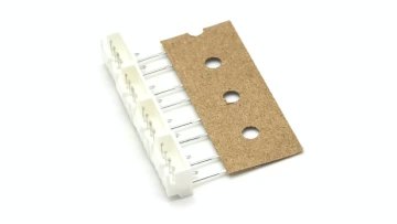 XHB2.5mm Wafer Pin header Connector 90-degree DIP With Latch Paper Tape 1*4P