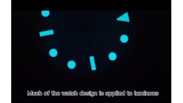 Lume watch parts