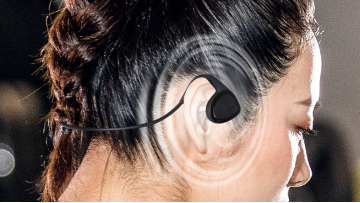 Sweat Proof  Open Ear Wireless Bone Conduction BT5.0 Headset Earphones Outdoor Sport Headset1